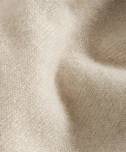 Best Rodier Pull col roulé en cachemire beige