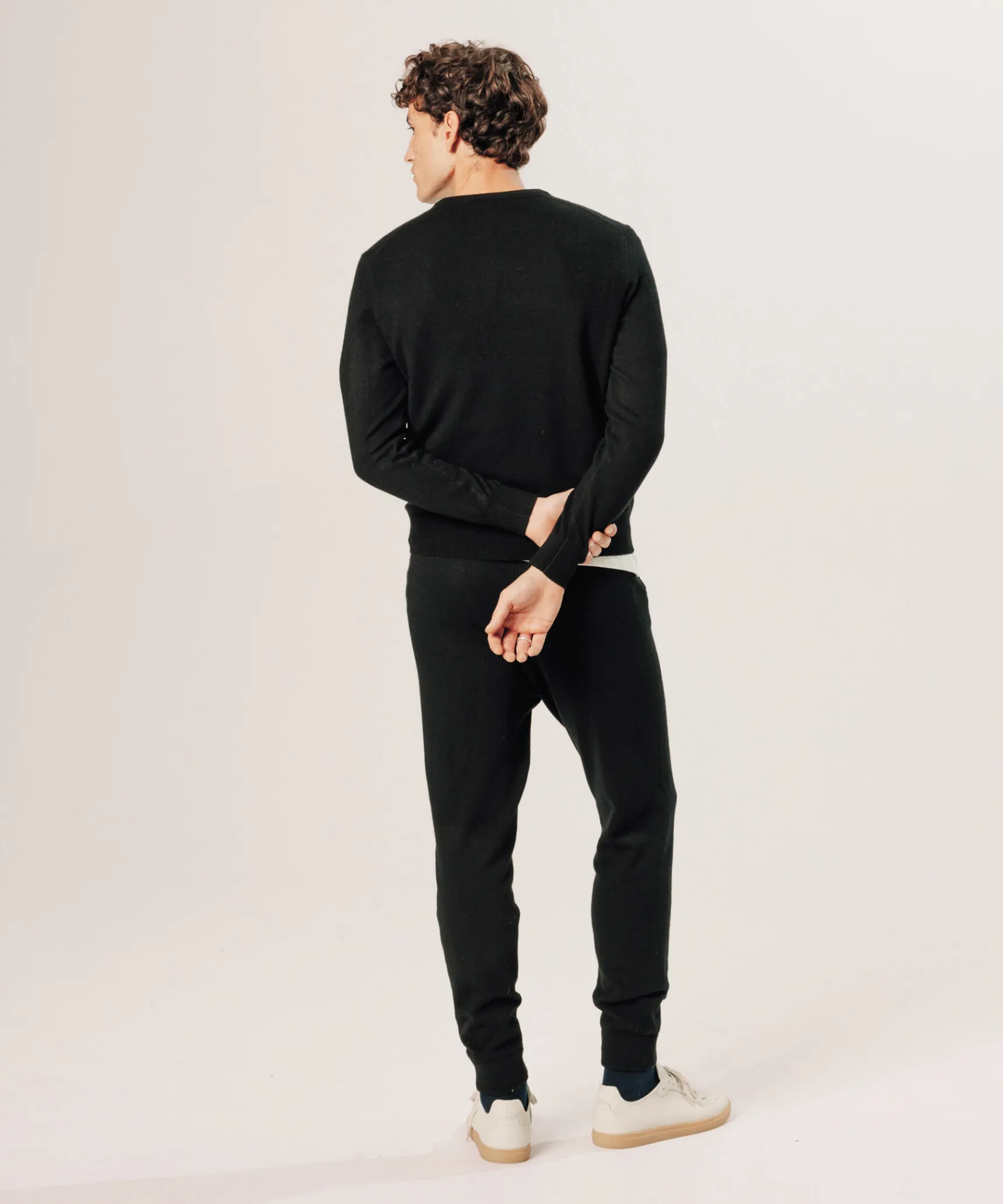 New Rodier Pull col V en cachemire noir