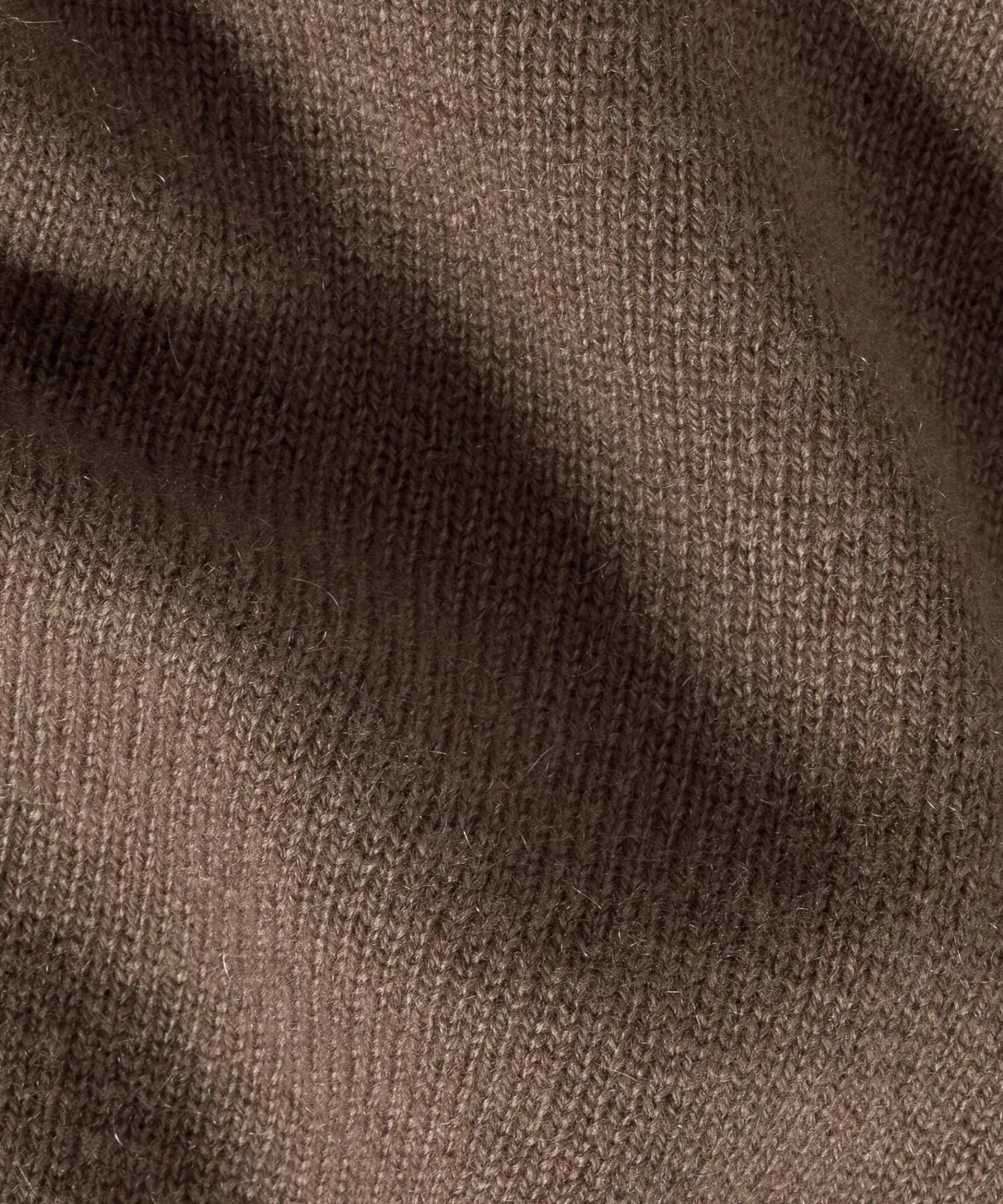Clearance Rodier Pull col V oversize en cachemire marron havane