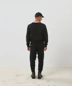 Discount Rodier Pull homme col V cachemire noir