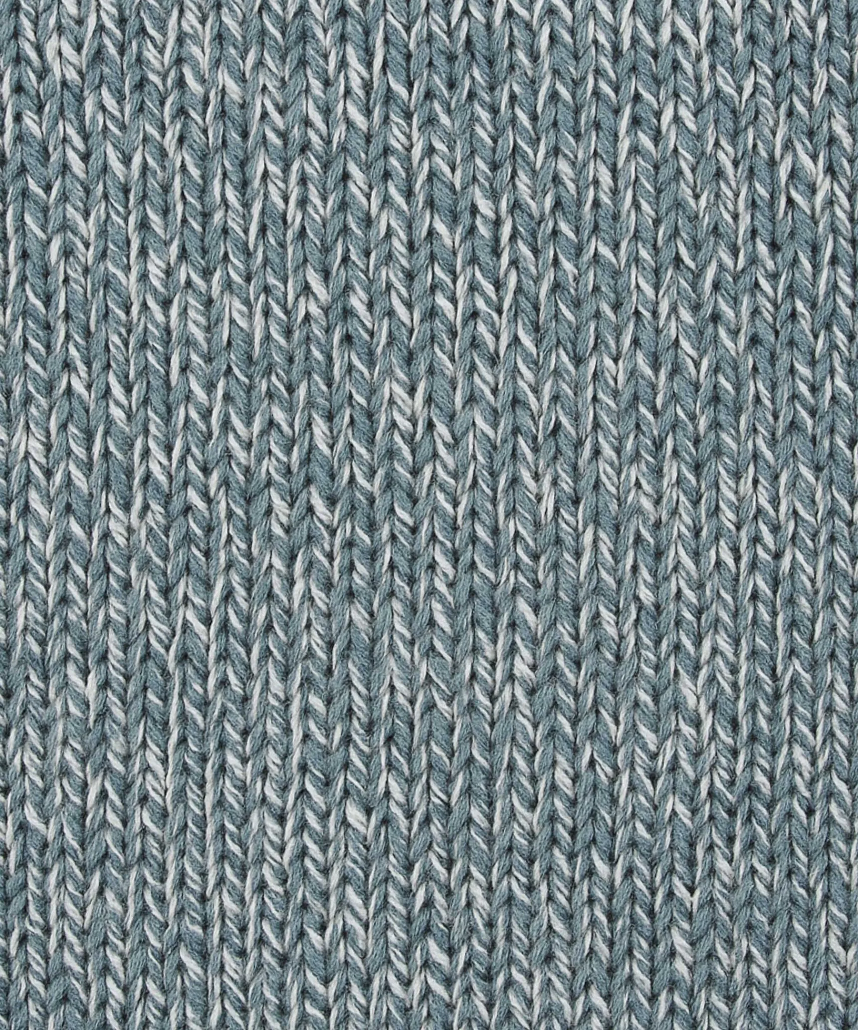 Sale Rodier Pull long col montant manches courtes chiné bleu