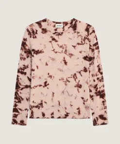 Discount Rodier Pull Tie & Dye en laine et cachemire beige