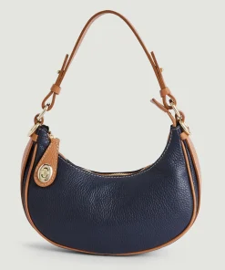 Online Rodier Sac demi-lune Lola bleu marine
