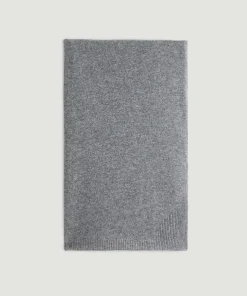 Hot Rodier Étole en cachemire gris moyen