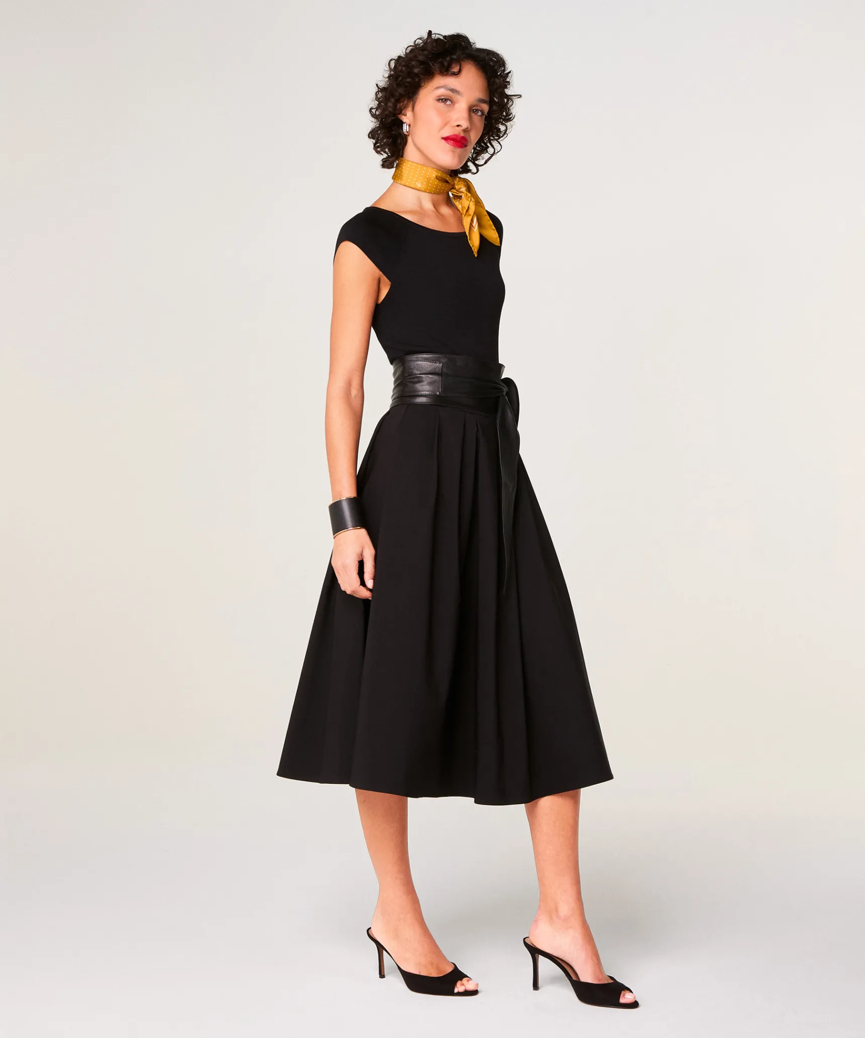 Sale Rodier Top encolure bateau noir