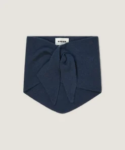 Online Rodier Tour de cou en laine bleu denim