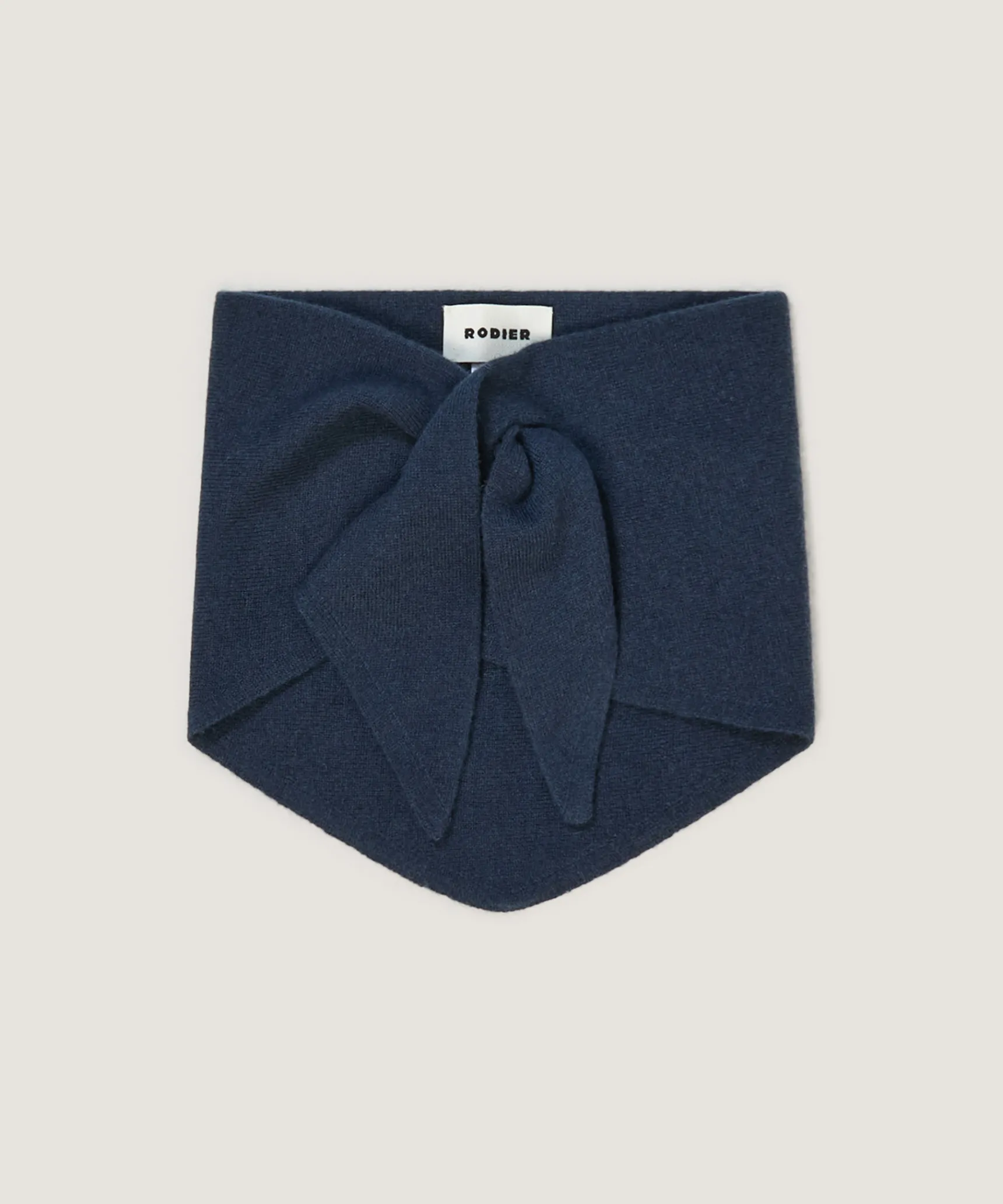 Online Rodier Tour de cou en laine bleu denim