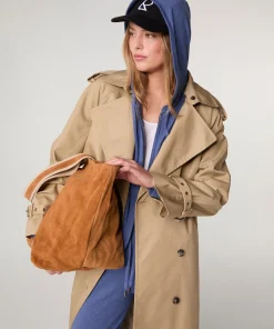 New Rodier Trench-coat oversize beige