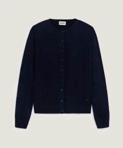 Sale Rodier Twin-set en maille bleu nuit