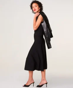 Outlet Rodier Veste courte en cuir noire