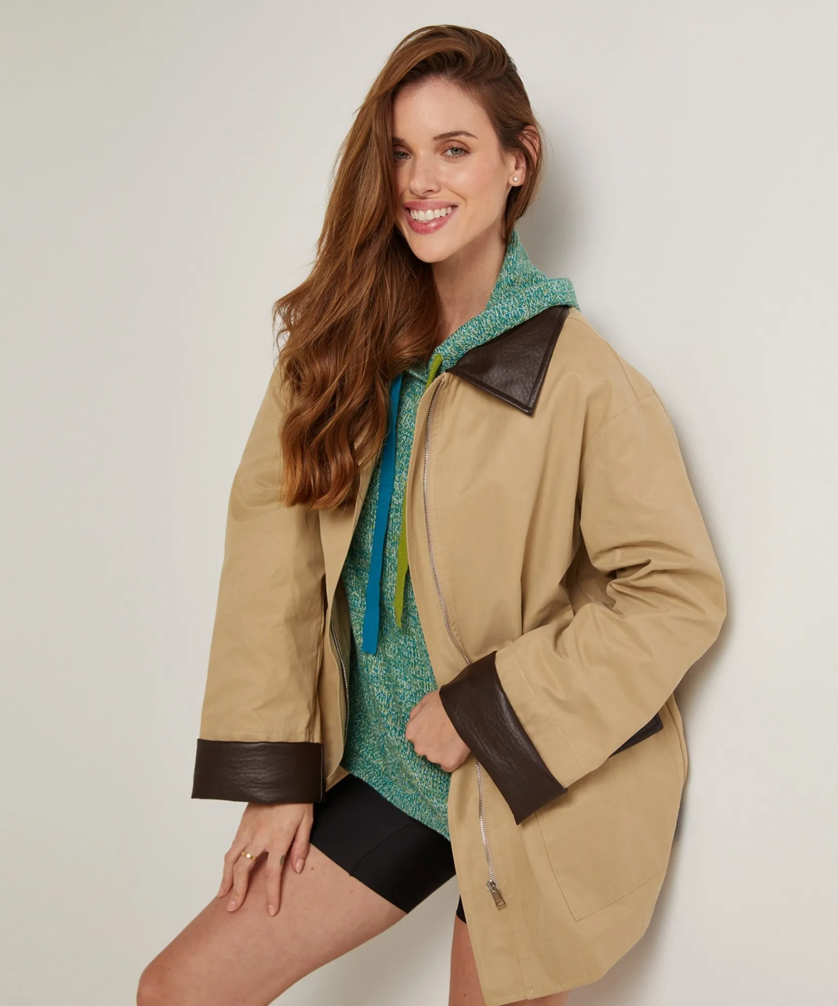 Rodier Veste de chasse beige foncé