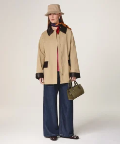 Rodier Veste de chasse beige foncé