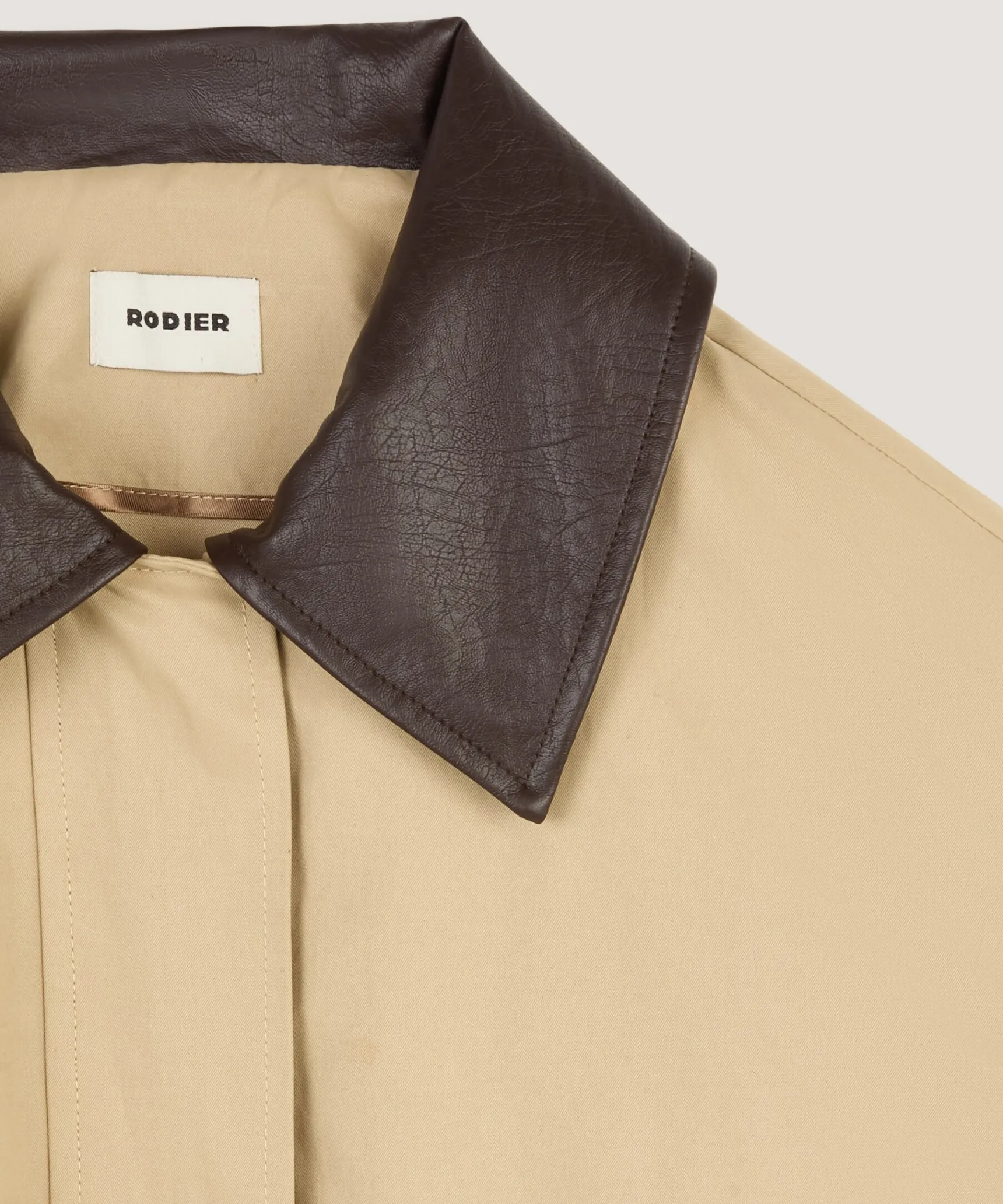 Rodier Veste de chasse beige foncé