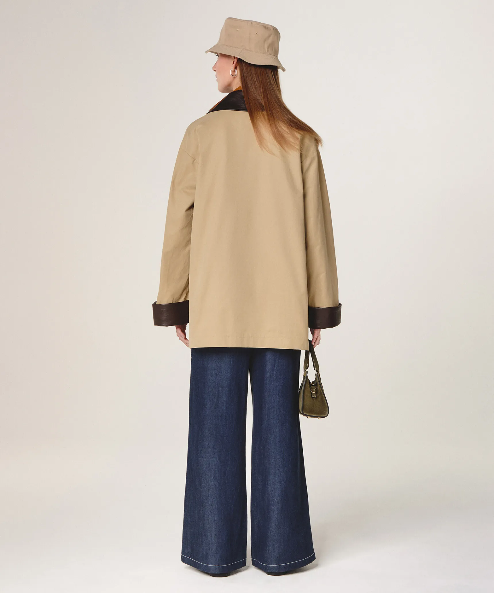Rodier Veste de chasse beige foncé
