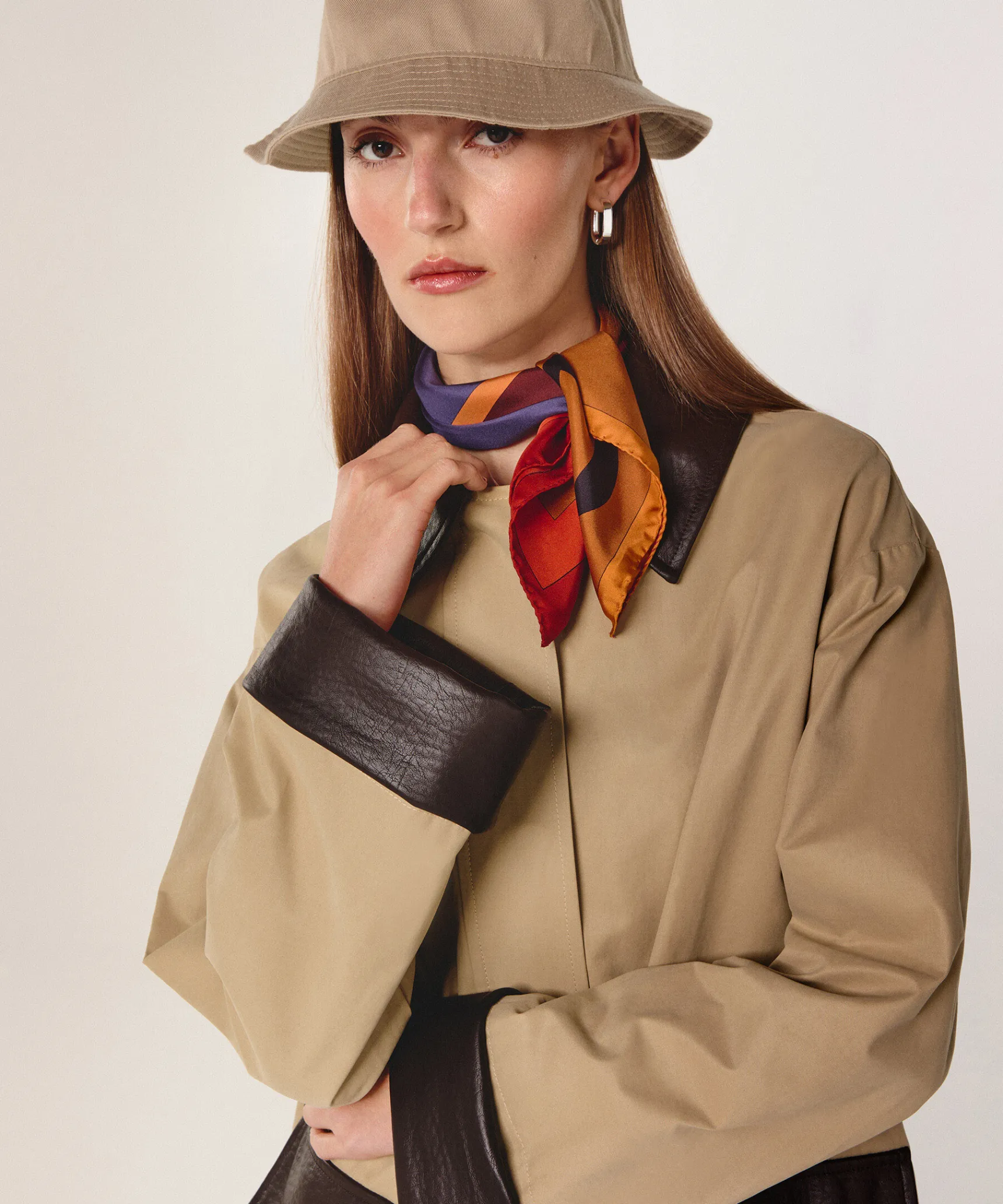 Rodier Veste de chasse beige foncé